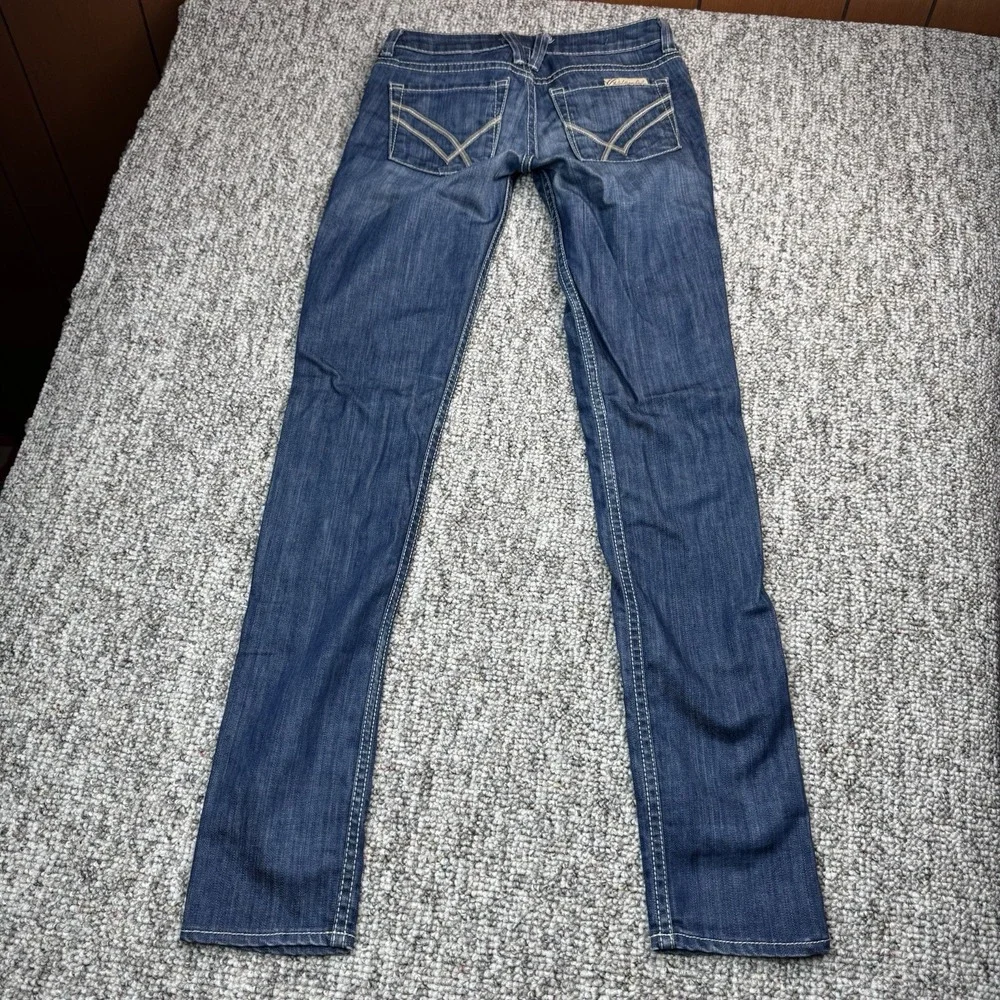 William Rast Jeans Womens 24 Fits 27x32 Jerri Ultra Skinny Denim Made In USA
